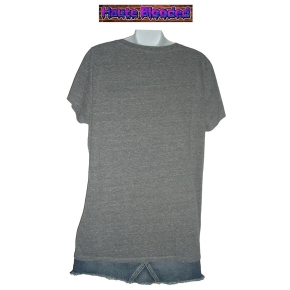 Frida Kahlo Tee Shirt Plus Size Mexican Painter Artist Gray Flowers Sz XXL 2X 2 - Picture 4 of 9